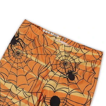 Jaunais Orange Zirnekļa Zeķbikses, Kostīmu Cosplay Halloween Kostīms Sieviešu Bikses Šausmu, Anime Darbības Apģērbu Jogas Bikses