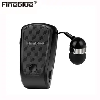Fineblue FQ-10 Bluetooth 5.0 Bezvadu Austiņu Kabeli Bagāžnieka Austiņu Mūzikas Klips-par Austiņu, brīvroku Mikrofons Tālruni