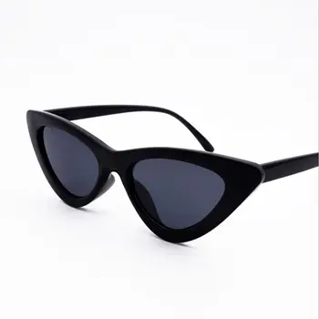 Modes Sieviešu Saulesbrilles Dizaineru Zīmolu Sexy Black Red Spoguļi saules brilles Sieviešu Retro cateye saulesbrilles 2018 jauns moderns Gafas