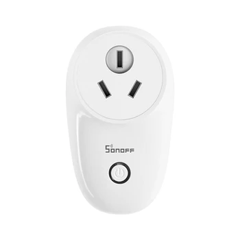 Karstā Pārdošanas SONOFF S26 Wifi Smart Ligzda Barošanas Slēdzi ES/UK/US Plug APP/Vocie Tālvadības Kontaktligzdu Laiku Strādā Ar Alexa
