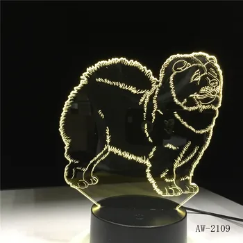 Čau, Čau Suns 3D Lampas Nakts Gaisma, Mazulis, Rotaļu LED 3D Touch Galda Lampa 7 Krāsas Mirgojoša LED Gaismas Homērs Rotājumi Mājās AW-2109. lpp
