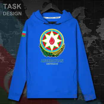 Azerbaidžāna azerbaidžānas AZE vīriešiem pelēkā vārna puloveri hoodies tauta, mētelis, krekls streetwear Rudens apģērbu hip hop tracksuit 20