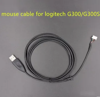 Oriģinālā New Augstas Kvalitātes Peles USB kabelis Logitech G300 G300S peles USB Vadu Līnijas