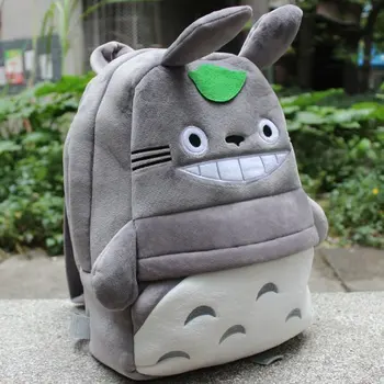 15cm X 20cm X 25m Mans Kaimiņš Totoro Plīša Mugursoma Soma Schoolbag