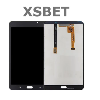 Samsung Galaxy Tab 7.0 2016 SM-T280 T280 LCD Displejs Digitizer skārienjūtīgu Sensoru, Montāža+instrumenti