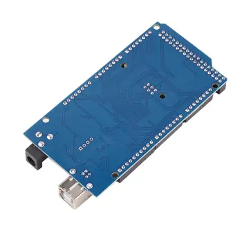 Mega 2560 R3 REV3 ATmega2560-16AU Valdes USB Kabeli Saderīga 256 KB 8 KB Izmantot Bootloader Par Arduino Eletronic