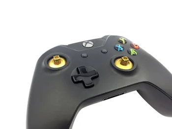 Metāla Zelta Magnētisko Nomaiņa Thumbsticks Bāzes vadības sviras Roktura Turētājs Xbox Viens Elite/ Xbox Viens/ Xbox Viens S/ PS4 Kontrolieris