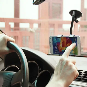 Auto Turētājs Auto Turētājs Melns Atpakaļskata Spoguļi Griešana GPS Universāla, Lai Xiaomi Iphone, Huawei Automašīnas Tālruņa Turētāju Automašīnas Piederumi