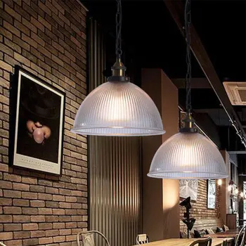 Stikla Piekariņu Gaismas Ziemeļvalstu Kulons Lampas Modernās Kulons lampas, misiņa, Radošo minimālisma E27 Pārredzamu Abažūrs Restorānu
