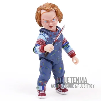 NECA Labi Puiši CHUCKY Bērnu spēle Biedējošu Līgava Chucky PVC Rīcības Attēls Kolekcionējamus Modeļa Rotaļlietu Šausmu Lelle