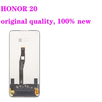 Oriģināls Par Huawei Honor 20/ Gods 20 Pro LCD Displejs Ekrānā Pieskarieties Digitizer Montāža 10 Punktu Touch Remonta Daļas