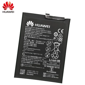 Hua Wei Nomaiņa Tālruņa Akumulatora HB396285ECW 3400mAh par Huawei P20 / Gods 10 / Gods 10 Lite Oriģinālo Akumulatoru
