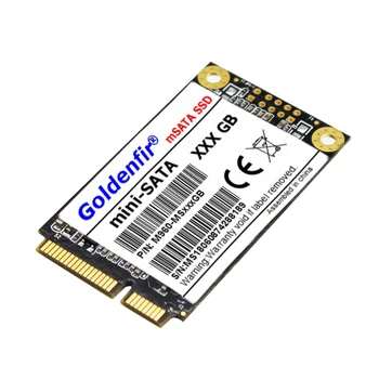Goldenfir Msata SSD 64GB, 32GB 16GB 8GB Iekšējā Cietā Stāvoklī Cietā diska Diska 128gb 256 gb 120gb SSD disks Msata klēpjdatoru
