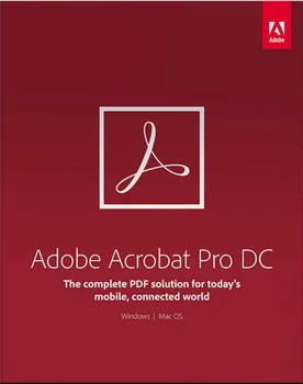 Programmatūru Acrobat Pro DC 2020. GADAM PDF Win/Mac