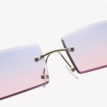 LeonLion Bez Apmales Retro Saulesbrilles Sieviešu Slīpumu, Vintage, Saulesbrilles Sieviešu Zīmola Dizaineru Brilles Sievietēm Oculos De Sol Feminino