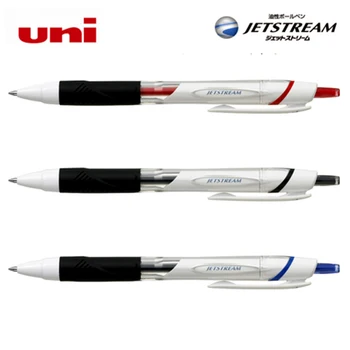 5 Gab./Daudz Uni Jetstream Lodīšu Pildspalvu Vidū Pildspalvu SXN-155 Gluda Lodīšu Pildspalva 0.5 mm, Ātri Žāvēšanas Tinti