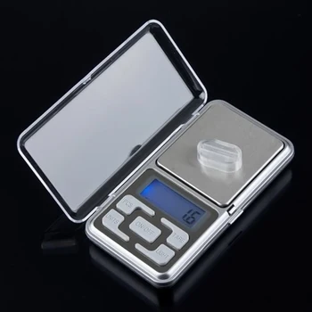500g/0.1 g Mini Digitālo Skalu LCD Elektronisko Dimanta Rotaslietas Kabatas Gramu Svara Āra Kempings, Pārgājieni Zvejas Rīki