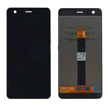 Nokia 2 TA-1029 DS LCD Displejs, Touch Screen Digitizer Montāža Rezerves Daļu bezmaksas piegāde