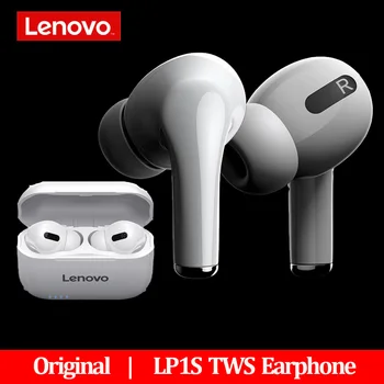 Sākotnējā Lenovo LP1S TWS Bluetooth Austiņas Sporta Bezvadu Austiņas Stereo Earbuds HiFi Mūzika Ar Mic Touch VS Lenovo LP2