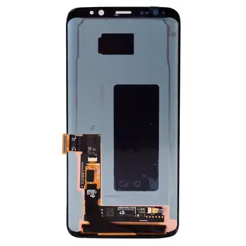 SĀKOTNĒJĀ AMOLED S8Plus LCD SAMSUNG Galaxy Displejs S8+ Plus G955U G955F Touch Screen Digitizer Ar Dead Spot Punkts punkts