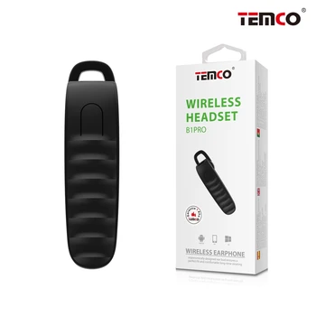 Auriculare hands-free Bluetooth bezvadu austiņas melnā vai baltā mobilo. TEMCO