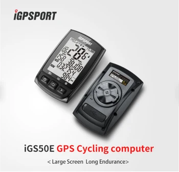 IGS50E 40 Stundu Ilgu Akumulatora Dzīves Gps Sporta Velosipēds Velosipēdu Cikla Datoru Praktiski Ar Ātrumu, kas ir Ritms, Sirdsdarbības