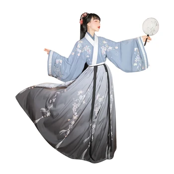 Valsts Hanfu Sieviešu Deju Kostīmu Tradicionālo Hanfu Apģērbu Izšūšana Seno Tang Uzvalks Princese Cosplay Festivāls Apģērbs