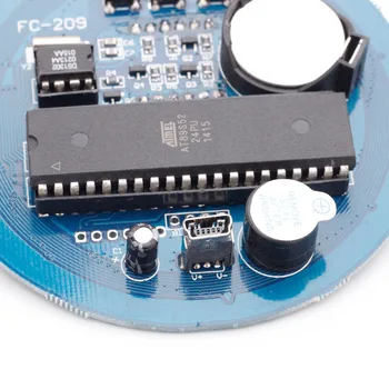 DS1302 Rotējošas LED Displejs, Temperatūras Displejs Modinātājs elektronisko pulksteni komplekts led pulkstenis diy mini pulkstenis