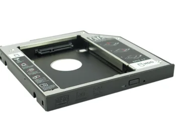 WZSM Jaunais 2nd HDD, SSD Cieto Disku Caddy Adapteris, rāmis Dell XPS 15 L501X L502X 17 L701X L702X Noņemams Faceplate