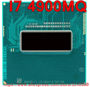 Sākotnējā lntel Core I7 4900mq SR15K CPU (8M Cache/2.8 GHz-3,8 GHz/Quad-Core) I7-4900mq Klēpjdatoru procesoru bezmaksas piegāde