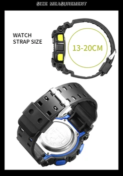 COOBOS Zēni, Meitenes, Sports LED Digitālo Skatīties Elektronisko Daudzfunkciju Gaismas Dāvana Vīriešu rokas Pulkstenis Fitnesa Pulksteņi Saat Erkek