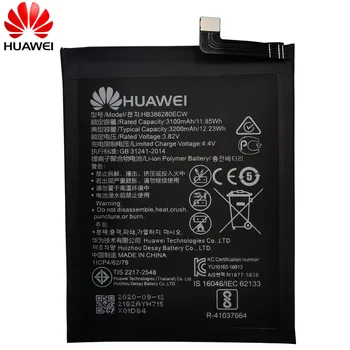 Jaunas Oriģinālas par Huawei HB386280ECW Uzlādējams Li-ion akumulators, Lai Huawei honor 9 P10 Pacelties P10 3200mAh+Instrumentu Komplekti