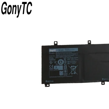 GONYTC Sākotnējā RRCGW Jaunu Klēpjdatoru Battery Dell XPS 15 9550 Precizitāti 5510 Series M7R96 62MJV 11.4 V 56WH Patiesu