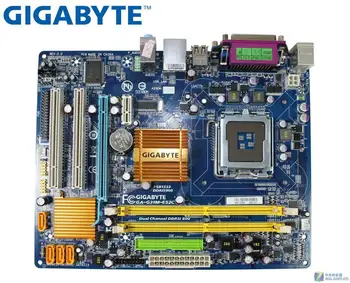 Sākotnējā Mātesplati Gigabyte GA-G31M-ES2C LGA 775 DDR2 G31M-ES2C IZMANTO Desktop Mātesplatē