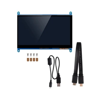 7 Collu Full View LCD IPS Nospiediet Ekrānu, 1024X600 HD HDMI Displeja Monitors Aveņu Pi