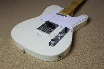 Rūpnīcas Tiešā tl ģitāra krēms baltā krāsā 52 versiju basswood ķermeņa kļavu kakla augstas kvalitātes bezmaksas piegāde noliktavā