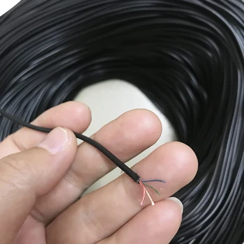 Emaljētu Stiepli Austiņu Remonts Kabeļu Ultra-mīksts enameled Kabeļu OD 2mm Izolēto Vadu Līnijas 4pin Varinshed Signāla kabelis