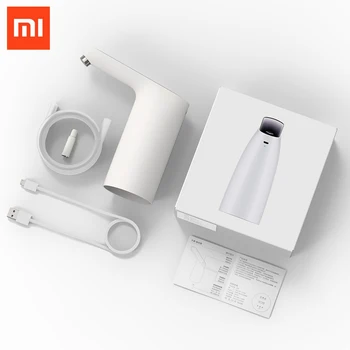 Jaunu XIAOMI Mijia Automātiskā USB Mini Slēdzis, Ūdens Sūknis, Bezvadu, Uzlādējams Elektriskais Dozators Ūdens Sūknis Ar USB Kabeli