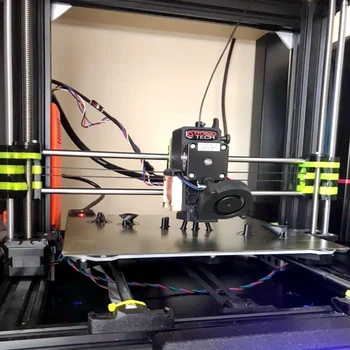 FLEXBED Jaunā 3D Printera 330x330mm Flex Noņemšanas Atsperu Tērauda Lokšņu Siltuma Gulta piemērota PEI Drukāt Gulta Tronxy X5S 3D Printeri, Lecekts