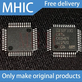 5gab/10pcs/daudz bezmaksas piegāde GD32F330C8T6 mikrokontrolleru IC mikroshēmā GD32F330 LQFP48 pavisam jaunu oriģinālu