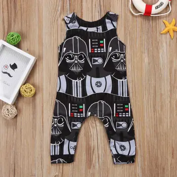 Jaundzimušiem Zīdaiņiem Un Bērniem, Bērnu Zēniem Star Wars Romper Jumpsuit Apģērbs Apģērbs