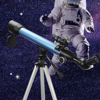 Profesionālā HD Teleskops Astronomijas Monokulāri Ar Statīvu Refraktoru Zoom Tālskatis lieljaudas Smērēšanās Jomu Spēcīgs