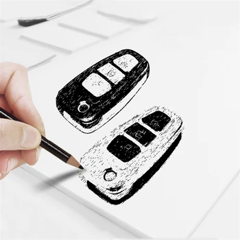 TPU Auto Keycase Segtu Aizsardzības Ford Ranger C-Max, S-Max, Fokuss Galaxy Fiesta Aizbēgt MondeoTransit Ecosport Keychain
