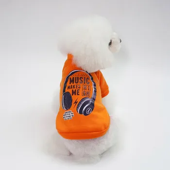 10PC/Daudz Pet Apģērbs Ziemas Suņu sporta Krekli Karikatūra Suņu Segas Maziem Suņiem Hoodies Topi Chihuahua Suņu Apģērbi