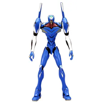 Sākotnējā BANDAI Gundam HG 004 Zilā EVA-00 Ver. KOMPLEKTS Evangelion Anime Samontēti Robots Modelis Bērniem Rīcības Attēls Rotaļlietas Halloween Dāvanu