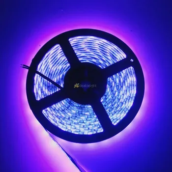 5050 UV 395-405nm Ūdensizturīgs Elastīgu LED Lentes 300 Led Ultravioleto Gaismu, DC12V 5M/Daudz Bezmaksas Piegāde!