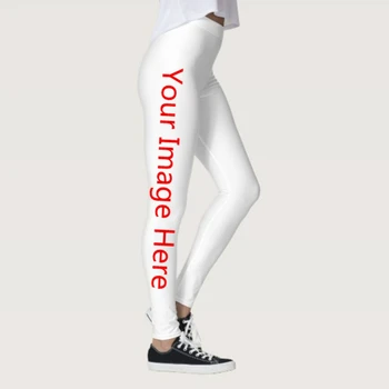 Kvalitātes Sieviešu Mīksto Legging Personības 3D Drukas Stulpiņi Pielāgot Push Up Elastīgās Fitnesa, Slim Dizains Jautri Bikses DropShipping