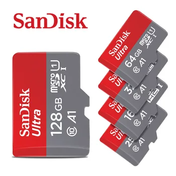 SanDisk Atmiņas Kartes A1 256 GB 200GB 64GB, 128GB U3 98MB/S Micro sd karti Class10 UHS-3 flash Atmiņas kartes Microsd TF/SD Karšu UHS-1