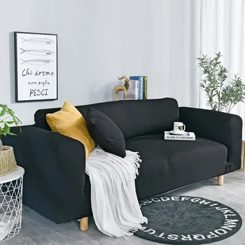 Tīrtoņa Krāsu Stūra Dīvānu Pārvalki Viesistabas Komplekts Elastīgs Sofa Cover U-Formas Dīvāns Segtu L Formas Stiept 1 2 3 4 Vietīgo Suns Pet