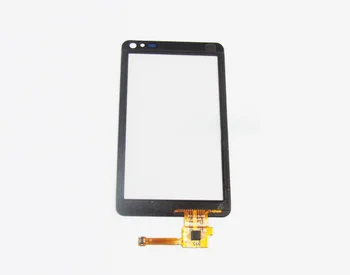 Augstas Kvalitātes ForNokia N8 ar rāmi vai bez rāmja Touch Screen Digitizer Priekšējā Stikla Objektīvu Sensora Panelis Melnā krāsā Ar lenti